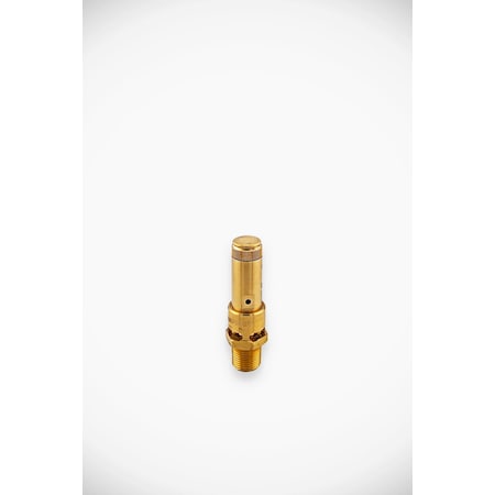 Goetze Kg PRV series 810, ASME certified, Brass, for gaseous media, 1/2 in. male NPT, 175 PSI 810sGK-15-NPT-m/-15/-FKM 175 PSI